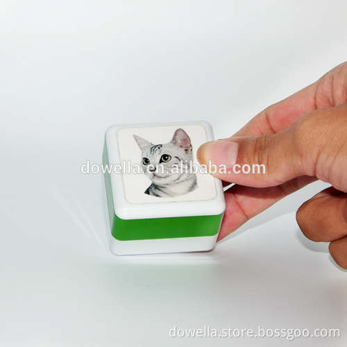 cheap price square rubber stamper for children toy